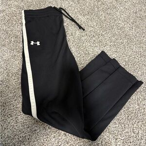 Under Armour Black Pants with White Accent